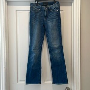 White House Black Market women's Mid-Rise Slim Boot Everyday Soft - Size 0S